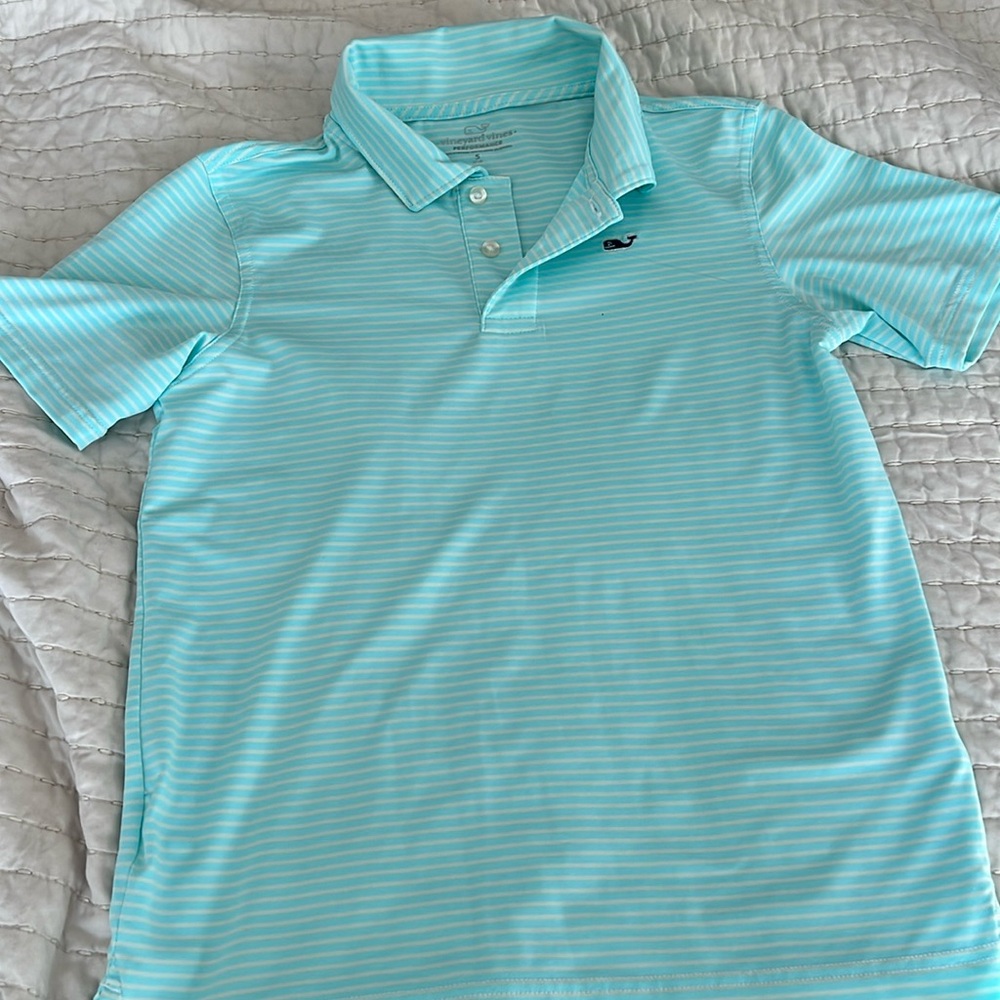 boys performance vineyard vine polo shirt